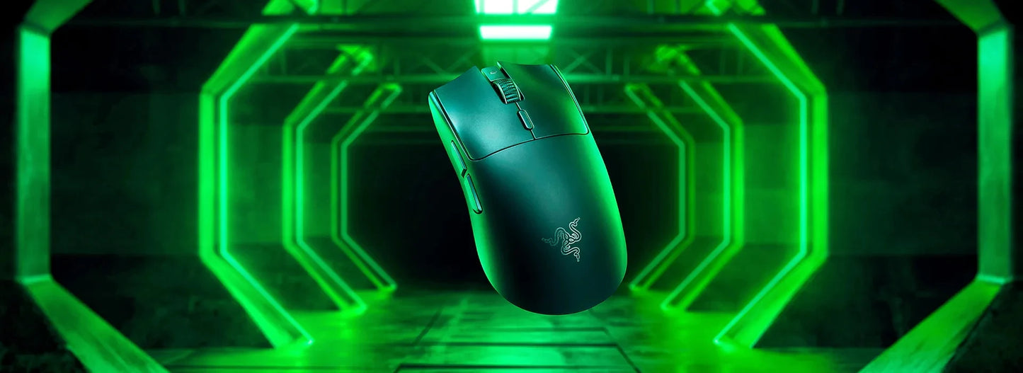 Rato Gaming Esports Sem Fios Razer Viper V3 HyperSpeed, Sensor Ótico 30K DPI, Switches Mecânicos Gen-2, 8 Controlos Programáveis