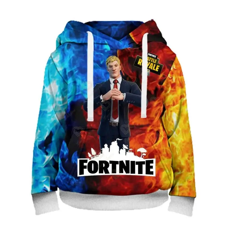 Ανδρικό φούτερ με κουκούλα Fortnite, μοντέρνα μπλούζα με 3D εκτύπωση, φούτερ με κουκούλα Battle Game για αγόρια και κορίτσια, χιπ χοπ, ανδρικό casual πανωφόρι