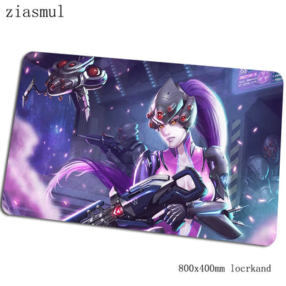 Tapete de rato Overwatch 800x400x3mm — bestseller, tapete gaming grande para rato e teclado, acessórios gaming para PC gamer
