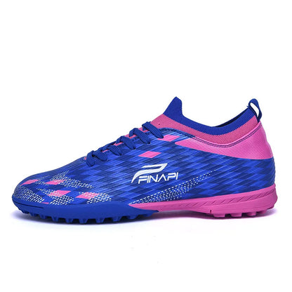 Nuevas zapatillas de fútbol para hombre de alta calidad, tacos para partidos en interior, botas de fútbol para exterior superventas, para césped, de caña alta, fútbol sala, antideslizantes