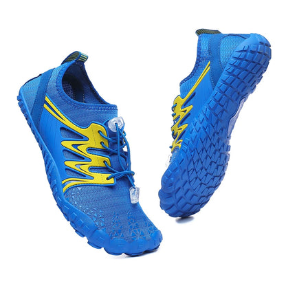 Men's Trail Running Shoes, Lightweight Athletic Zero Drop Barefoot Shoes Non Slip Outdoor Walking Minimalist Shoes for Women