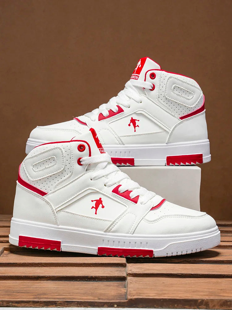 Men's Low-Top Casual Sports Shoes Fashion Basketball Sneakers Street Style Skateboarding Shoes for Teens