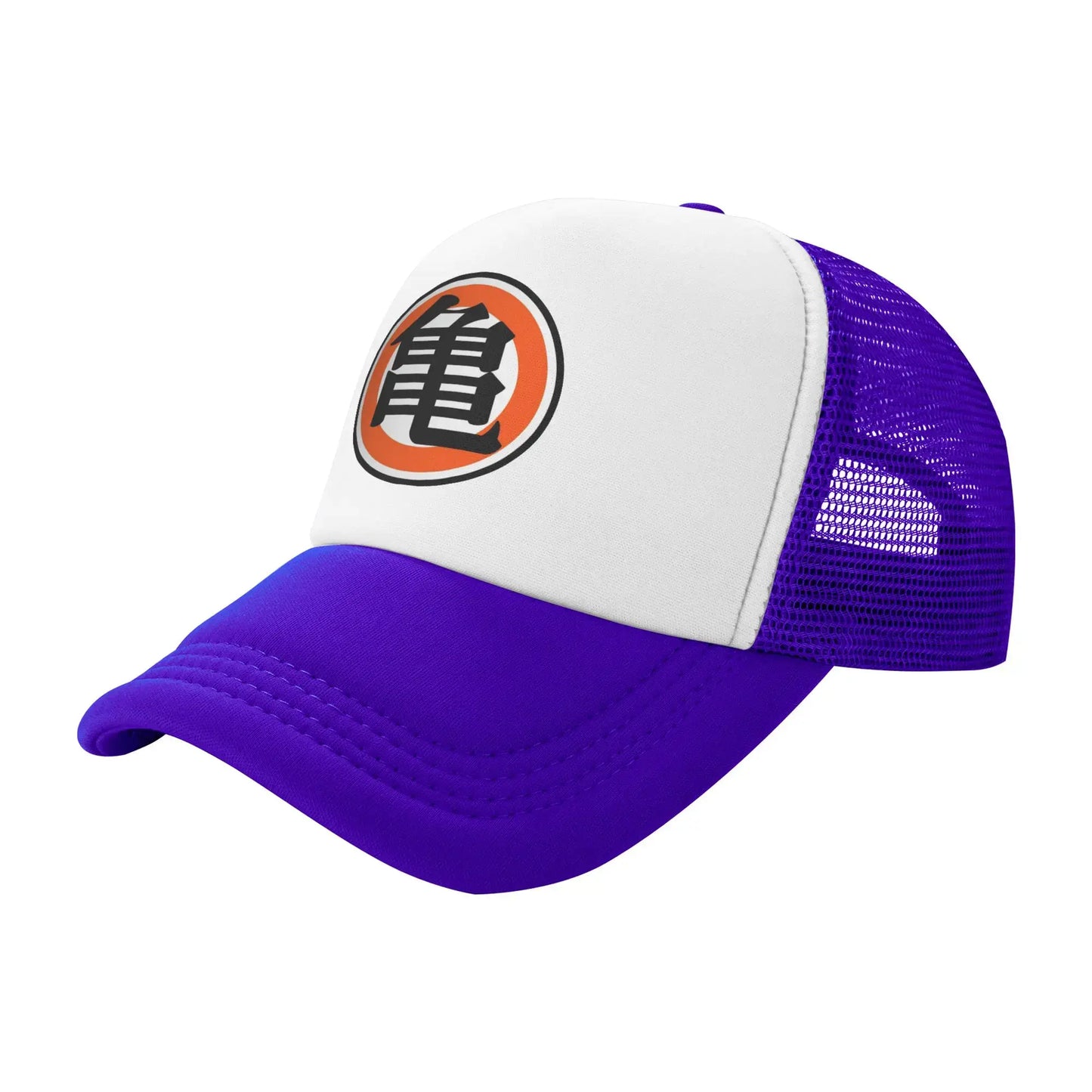 Produit gaming premium Fraquane DBZ Turtle Japanese Anime Goku Trucker Cap Adult Dragon Ball Hat, équipement gamer