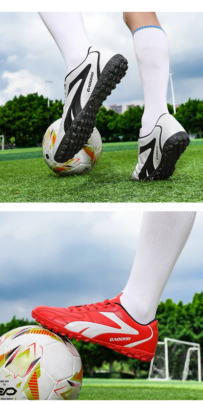 Novas sapatilhas de futebol profissional para homem, sapatilhas de futebol para adulto, futsal indoor, ultraleves, antiderrapantes, desportivas, resistentes ao desgaste, botas de futebol