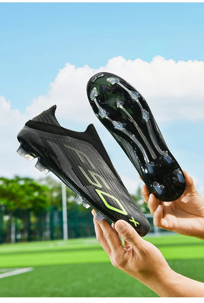New Men's Football Boots Grass Cleats Futsal Comfortable Turf Soccer Shoes Sport Ultralight Fg Non Slip Indoor Adult Non-Slip