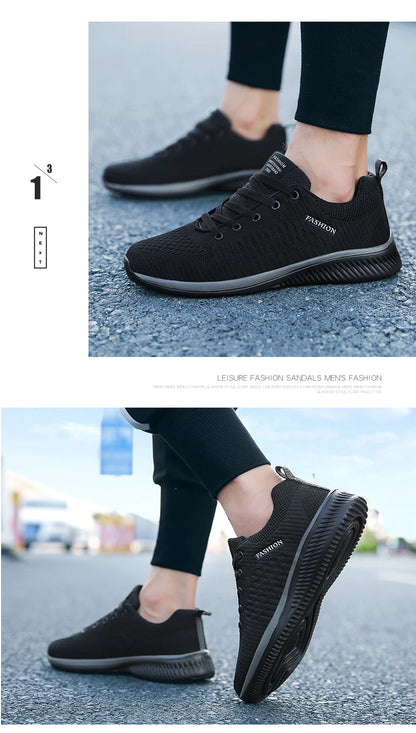 Men Shoes Running Shoes For Men Lightweight Tenis Comfortable Breathable Walking Sneakers