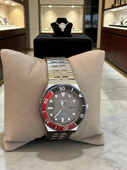 Relógio TIMEX NOVO totalmente automático para homem, de elevada beleza, luxo e lazer, multifunções, com calendário e bracelete em aço