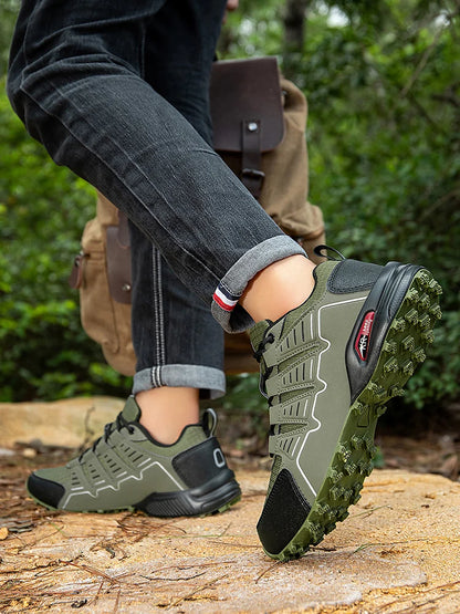 Men's Hiking Shoes Waterproof All-Terrain Outdoor Sneakers Non-Slip for Trekking Camping Tactical Training  Outdoor Cycling