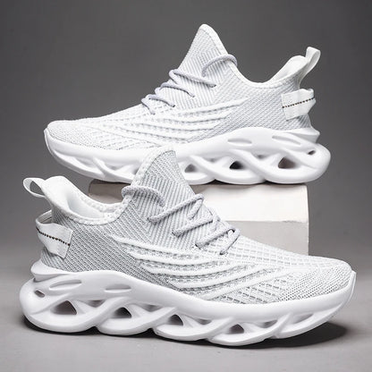 New Running Sneakers Newest Breathable Comfort For Women Low Top Large Size Men's Sports Increase Shoes Mesh Jogging Casual