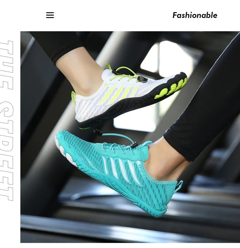 Men Women Water Shoes Aqua Shoes Drainage Beach Sports Swim Sandals Quick Dry Boating Barefoot Diving Fishing Surfing Sneakers
