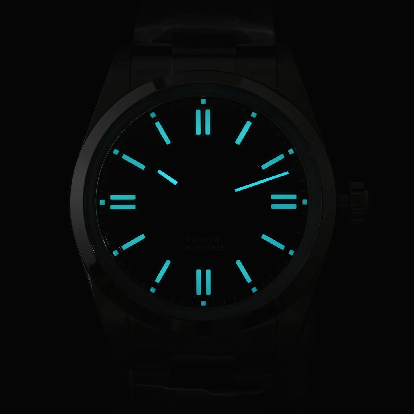 Watchdives WD1016 V3 Watch 37mm VH31 Sweep Quartz Movemet Stainless Steel Watch Waterproof Luminous Sapphire Men Wristwatch