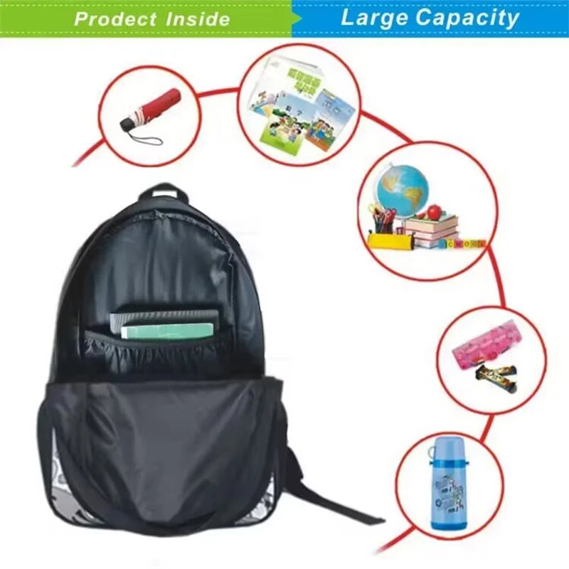 Hot Game Design Child Backpacks F-FortniteS Lunch Bag Pencil Case Pupil Large Capacity School Bags For Boy Girl Best Gift