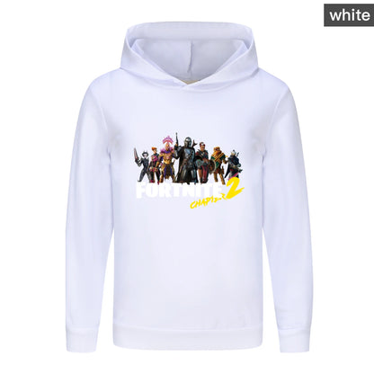 Fortnite Hoodie Kids Baby Cartoon Clothing Unisex Boys Long Sleeve Hooded Sweatshirts Youth Girls Casual Coats1007