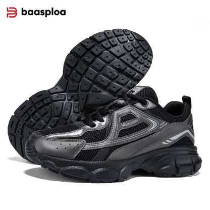 Baasploa Women Running Shoes Fashion Lightweight Mesh Non-slip Jogging Sneaker Female Outdoor Breathable Colorful Casual Shoes