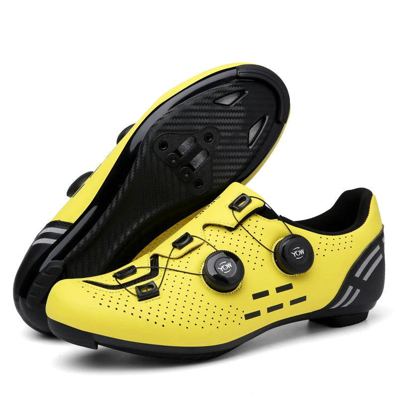 High-Quality Cycling Shoes Men's SPD Self-Locking Racing Bicycle Sports Shoes Women's MTB Mountain Non-Slip Cycling Shoes 36-47