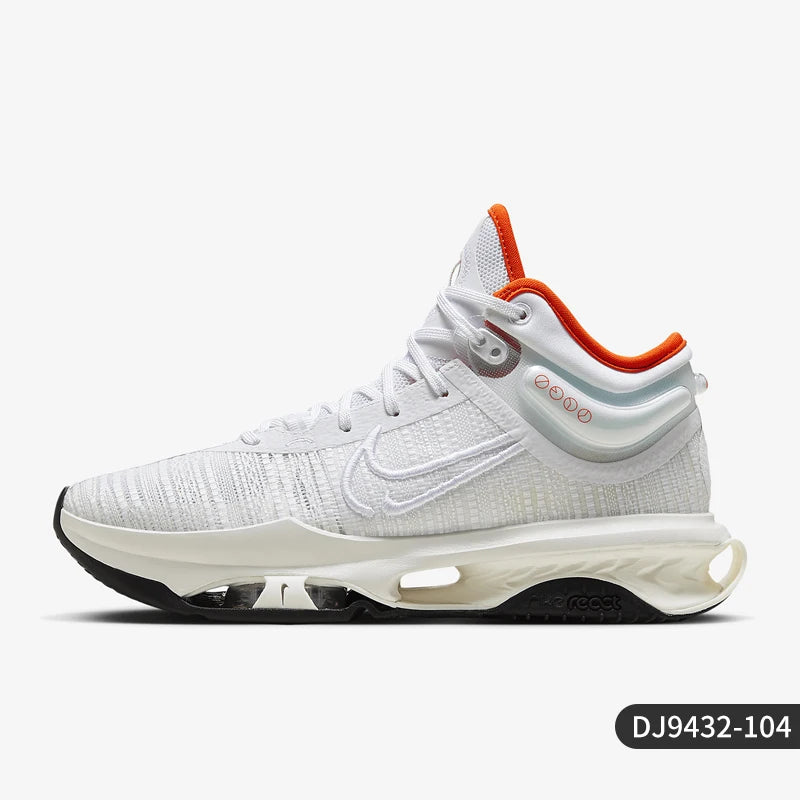 Nike äkta nya dämpande och andningsbara mid-top basketskor för herr DJ9432-500