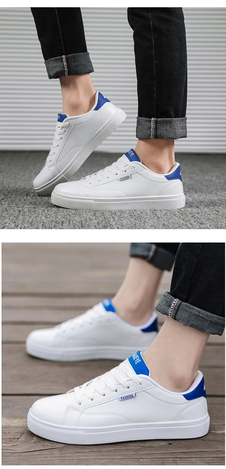 Scarpe da skateboard casual da uomo, scarpe bianche, scarpe da tempo libero per attività all'aperto, sneakers, scarpe da passeggio traspiranti, scarpe basse, Chaussure Homme 39-48