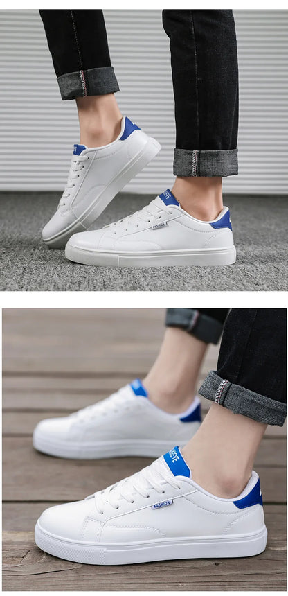 Scarpe da skateboard casual da uomo, scarpe bianche, scarpe da tempo libero per attività all'aperto, sneakers, scarpe da passeggio traspiranti, scarpe basse, Chaussure Homme 39-48