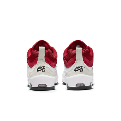 Nike SB Ishod 2 Low-Top Skate Shoes Men's Red/White FB2393-100