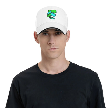 Geometry Game Dash Baseballkeps Casual Oblockerad Nivå Sandwichhatt för män och kvinnor Andningsbar huvudbonad för aktiviteter