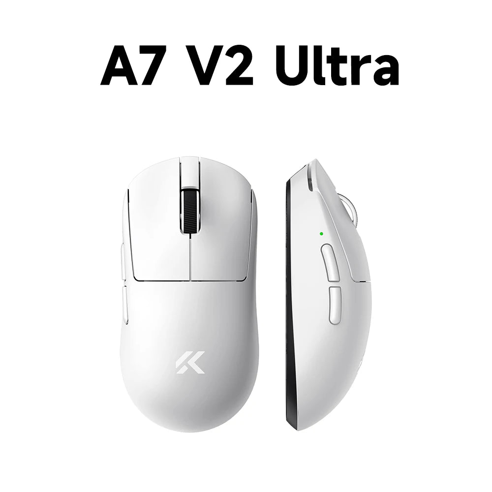 MCHOSE A7 V2 Rato Gaming Sem Fios Leve, Dupla Taxa de Polling de 8,000Hz, PAW3950 TI, Rato Gaming, Esports e Escritório