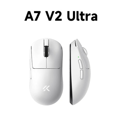 MCHOSE A7 V2 Rato Gaming Sem Fios Leve, Dupla Taxa de Polling de 8,000Hz, PAW3950 TI, Rato Gaming, Esports e Escritório