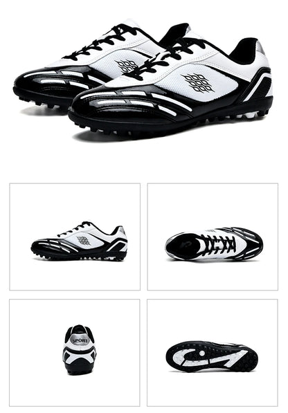 Soccer Shoes Men Turf Football Boots Fashion Firm Ground Studs Anti Slip Boy Sneakers Original Outdoor Field Training Trainers