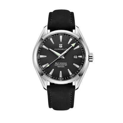 Relógio masculino Corgeut 41mm Luxury NH35 Movt Man Sport Clock automático, relógio de pulso mecânico, safira, bracelete em aço, para homem