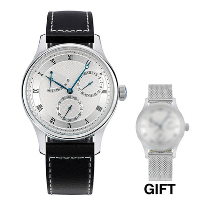 Relógio de Homem Pilot 40mm 1963 Automático Mecânico de Pulso, Movimento Tianjin ST1780, Design Militar, Novo 2024