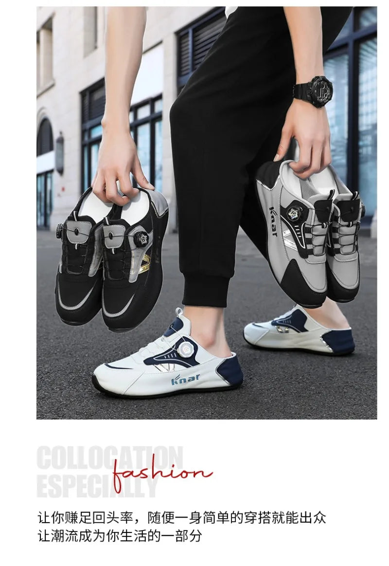 High Quality Platform Sneakers with Breathable Trendy Mesh for Summer, New Men's Sports and Leisure Shoes in Large Sizes 39-48