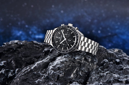 PAGANI DESIGN New AR Sapphire Quartz luxury men's watches 500 vitometer Circle Sport M 100 waterproof chronograph 316L all-steel Japan Movt Luminous man Watch