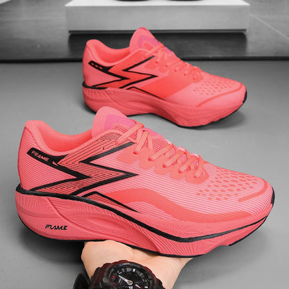 Men's Casual and Comfortable Solid Color Wear-Resistant Jogging Shoes Breathable and Easy-To-Wear Sports Shoes Non-Slip