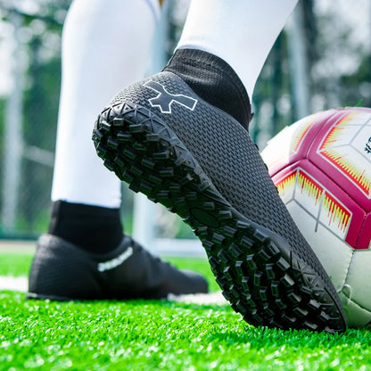 Men Quality Soccer Shoes Durable Boys Football Boots Lightweight Children Football Shoes Futsal Training Sneakers Soccer Cleats