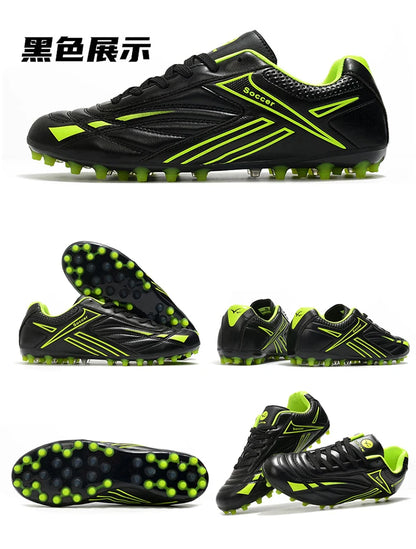 Hot Selling Youth Professional Long Nail Soccer Shoes Men's Broken Nail Football Shoes Children's Student Training Shoes