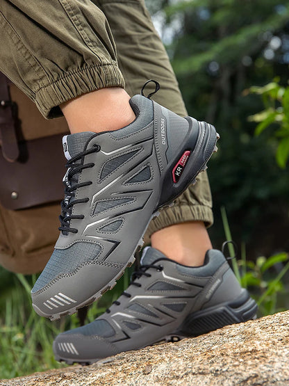 Men's Hiking Shoes Waterproof All-Terrain Outdoor Sneakers Non-Slip for Trekking Camping Tactical Training  Outdoor Cycling