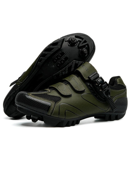 Spring 2025，MTB Cycling Shoes With Clamps For Men,Carbon Sports Shoes, Speed, Mountain Running，Mountain Bike Shoes
