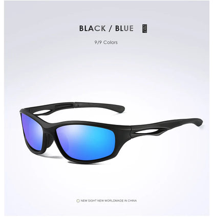 VCKA Polarized Myopia Sunglasses TR90 Men Women Classic Sport Driving Glasses Male Colorful Lenses Customized Prescription UV400
