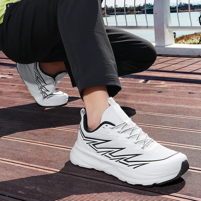 Men Sports Shoes Wide Last Comfortable Breathable Mesh Outdoor Fitness Shoes 2026 New Fashion Versatile Commuting Sports Shoes