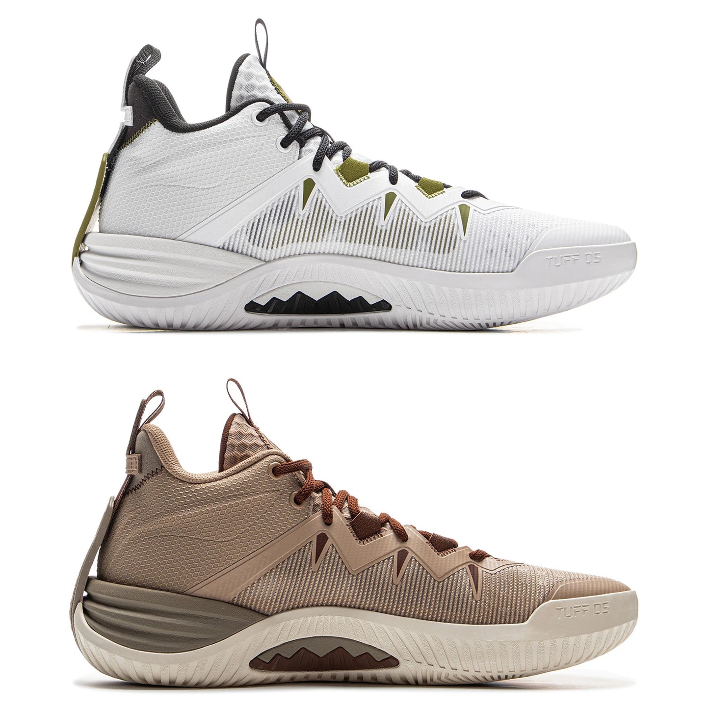 Li-Ning Men's BADFIVE STORM 2025 Outdoor Basketball Shoes BOOM Cushioning TUFF OS Wearable LiNing Sports Sneakers ABFV017