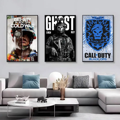 Call Of Duty Anime Fashion Poster art Canvas Prints Painting Wall Art Pictures for Living Room Decoration