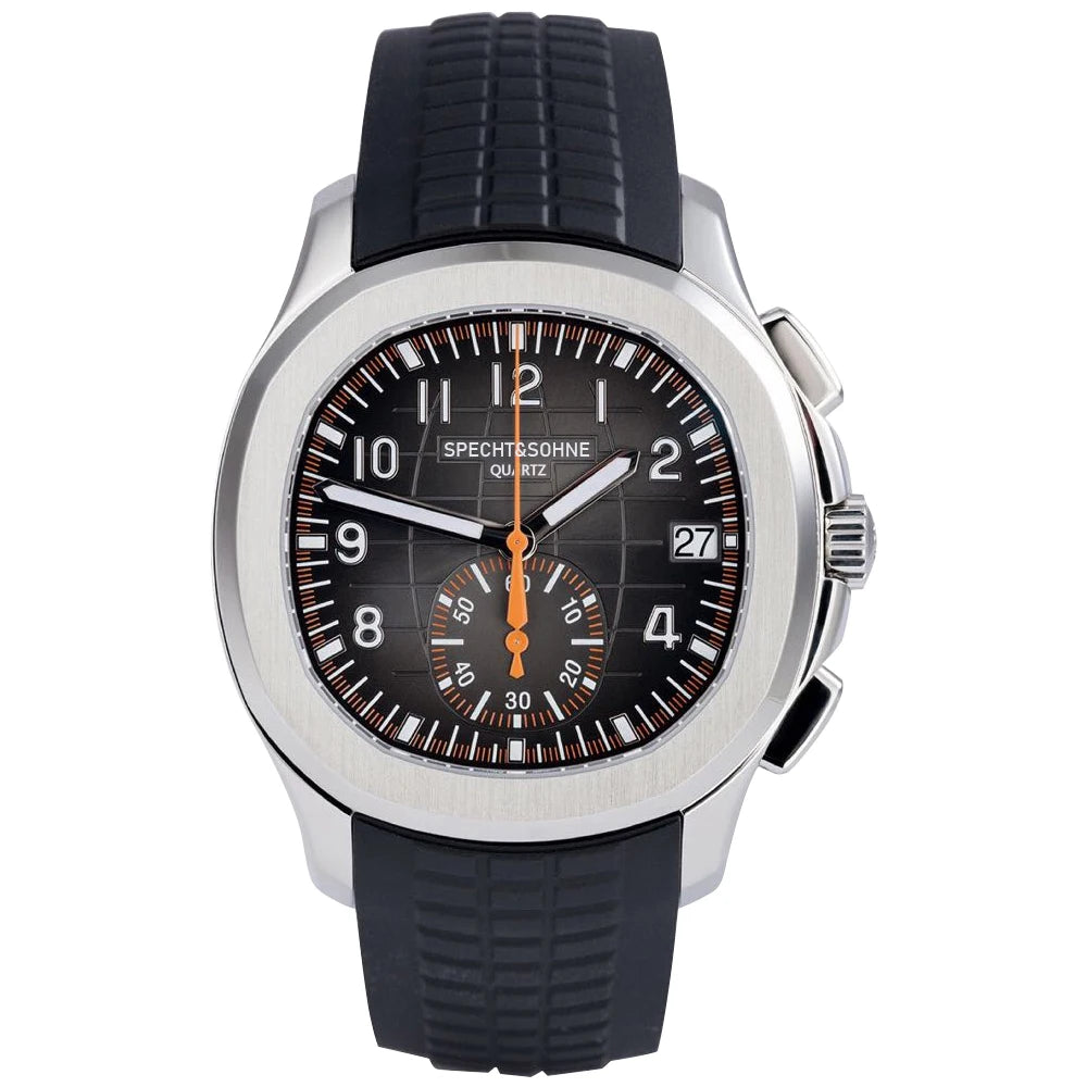 Droppshiping Products 2025 Men Watch Specht&Sohne Japan Chronograph Quartz Wristwatch Rose Gold Relogio Masculino 50M Waterproof