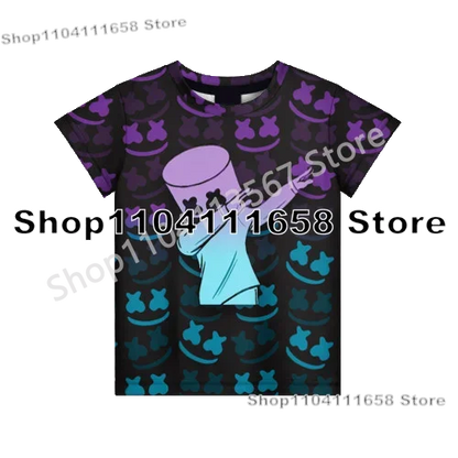 Presentes de Aniversário T-shirt F-Fortnite 3D Print Banana Peely Team Leader Bear para Homem, Tee Battle Royale Gaming, Top de Verão