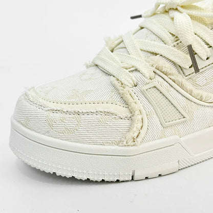 New Unisex Board Shoes Fashion Anti Slip Breathable Thick Soled Vulcanized Shoes Hot Selling Men's Women's Luxury Casual Shoes