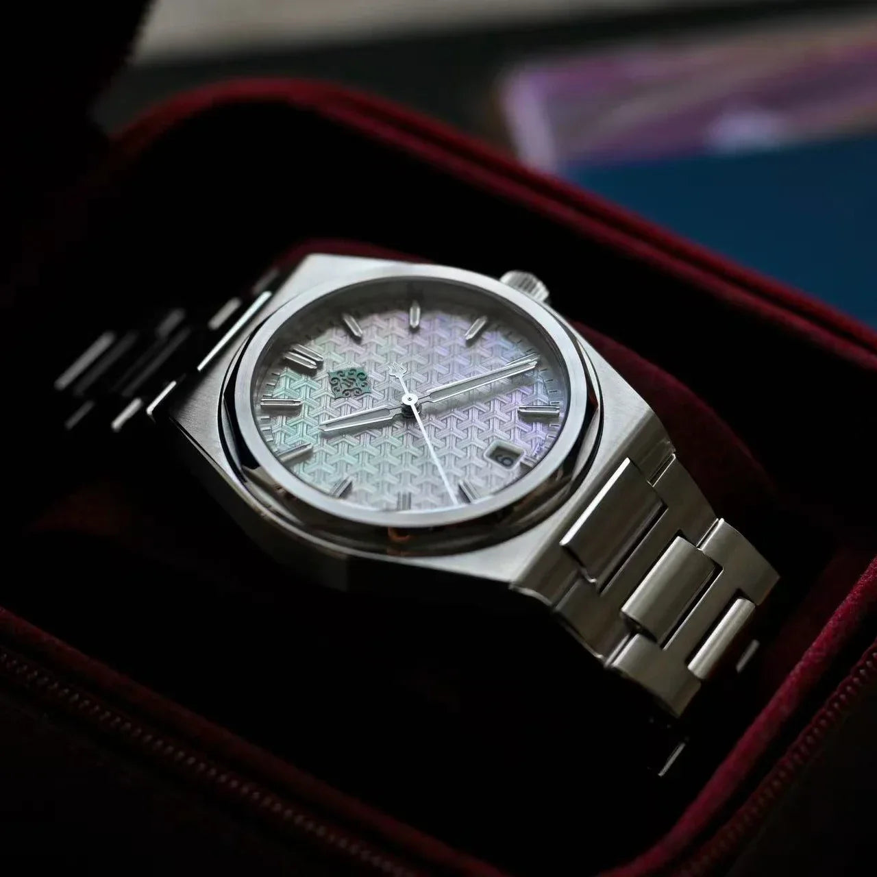 IX&DAO 2026 New Warrior 37mm Men's Automatic Mechanical Watch Miyota 9015 Top Sapphire BGW-9 Stainless Steel Waterproof 10Bar