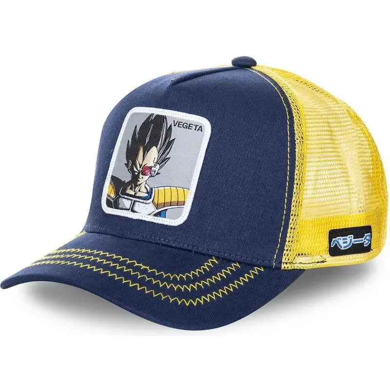 SVI stilovi Dragon Ball bejzbol kapa Snapback kapa s šiljastim vrhom muška vezena hip-hop kapa sunčani vizir podesiva trucker mrežasta kapa