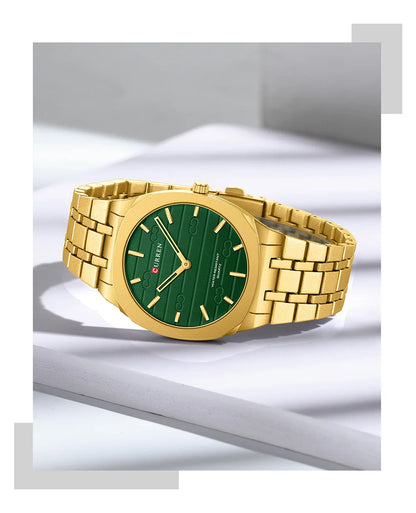 CURREN Top Luxury Brand Quartz Watch Men Stainless steel Strap Military Watches 30ATM Waterproof Wristwatch Relogio Masculino