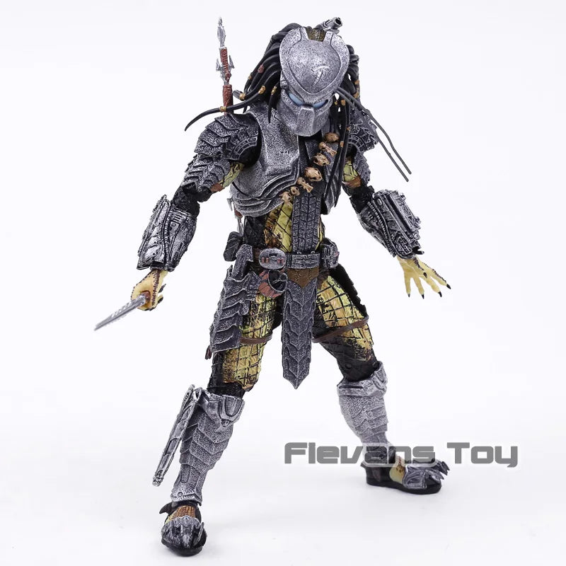 NECA AVP Alien vs. Predator Chopper Celtic Scar Predator Φιγούρα Δράσης 7" Αρθρωτό Κινητό Μοντέλο Παιχνίδι
