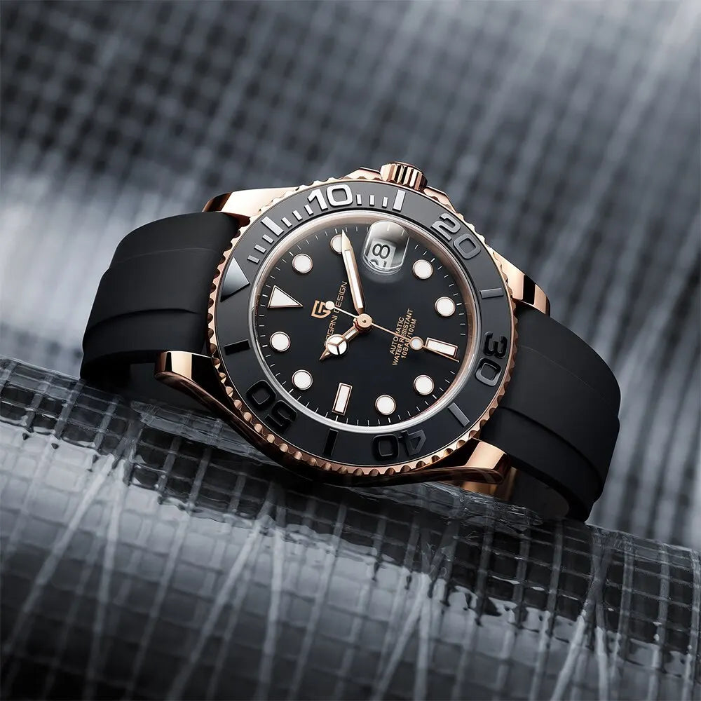 PAGANI DESIGN V3 40MM  Men Mechanical Wristwatch Sapphire Luxury Automatic Watch Men's Stainless Steel Waterproof watches