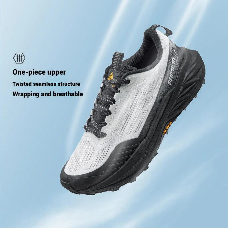 361 Degrees Yushan 3.0 Men Running Shoes Hiking Cushioning Flexible Breathable Non-slip Outdoor Jogging Male Sneakers 672532214