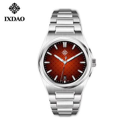 IX&DAO 2026 New Warrior 37mm Men's Automatic Mechanical Watch Miyota 9015 Top Sapphire BGW-9 Stainless Steel Waterproof 10Bar